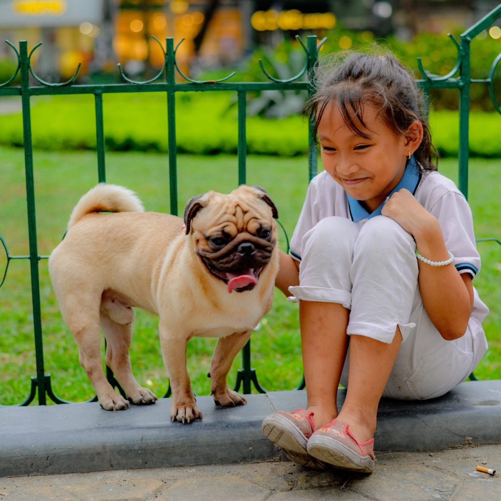 Girl with Pug 1024x1024 1