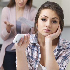 Teenager with Cell Phone